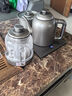 開品全自動(dòng)雙壺上水純鈦電熱水壺茶臺(tái)1.5升燒水壺 多尺寸選擇玻璃燒水壺 嵌入式泡茶專用電茶爐一體機(jī) 1.5L 【雙上水 鈦壺】23X37CM 三壺款式 曬單實(shí)拍圖