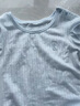 童泰（TONGTAI）嬰兒內(nèi)衣套裝夏季衣服兒童薄款家居內(nèi)衣TS41J322-DS綠色90cm 曬單實拍圖