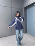 杉努牛仔褲子男夏季美式潮牌寬松直筒休閑褲男生高街春秋款潮流闊腿褲 G115復(fù)古藍(lán) XL 曬單實(shí)拍圖
