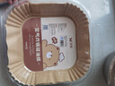 雙槍空氣炸鍋專用紙 烤盤烤箱耐高溫吸油紙 食品級(jí)加厚錫紙方形100只 曬單實(shí)拍圖