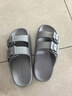 斯凱奇（Skechers）拖鞋男士秋季軟底輕便一腳蹬運動(dòng)休閑涼拖鞋舒適沙灘鞋243336 曬單實(shí)拍圖