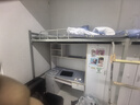 MIDO HOUSE銘都60支新疆棉床上四件套A類100%純棉床單被套床上用品三件套 【60支全棉貢緞】桑藍色配晴藍灰 1.5m 床笠款 （被套200*230cm） 曬單實拍圖