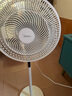 美的（Midea）【颶風節(jié)能】七葉柔風立式電風扇/家用輕音落地扇/臺式小型風扇/大風力遙控定時搖頭風扇 SAH35BSJ 曬單實拍圖