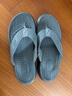 斯凱奇（SKECHERS）拖鞋男士夏季外穿人字拖EVA透氣軟底一腳蹬涼拖鞋沙灘鞋211081 曬單實拍圖