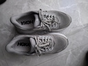 HOKA ONE ONE新款男款夏季邦代9公路跑步鞋BONDI 9輕盈舒適緩震 銀河灰/恒星灰-寬版 41 曬單實(shí)拍圖