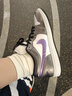 Jordan男女休閑鞋喬丹AJ1 JORDAN 1運(yùn)動(dòng)鞋HJ5910-105黑紫37.5 曬單實(shí)拍圖