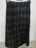 品彩（PinCai）半身裙女曠野美拉德時(shí)尚休閑格子中長(cháng)裙A字格子百褶裙P144B6002 曬單實(shí)拍圖