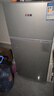 志高電冰箱雙門(mén)家用節能冰箱出租屋冷藏冷凍環(huán)保迷你冰箱辦公室公寓租房宿舍低噪電冰箱 S192銀色一級能效【萬(wàn)人推薦】 曬單實(shí)拍圖