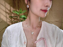 伊燦流蘇長(zhǎng)款蝴蝶珍珠項(xiàng)鏈氣質(zhì)小眾貝殼吊墜女設(shè)計(jì)感高級(jí)感輕奢頸鏈 長(zhǎng)款珍珠貝殼蝴蝶項(xiàng)鏈女 曬單實(shí)拍圖