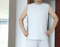 Keep運(yùn)動(dòng)背心男士春夏健身打球跑步戶外速干涼感防曬背心 白銀灰  XL  曬單實(shí)拍圖