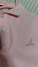 NAOTIEA納奧蒂爾小帆船純棉POLO領(lǐng)T恤女2025夏季新款簡(jiǎn)約顯瘦短袖上衣 粉色 M （建議90-100斤） 曬單實(shí)拍圖