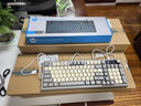惠普（HP）K500F機(jī)械手感鍵盤 98配列多功能旋鈕辦公游戲臺(tái)式電腦筆記本有線 鍵鼠套餐黑色 曬單實(shí)拍圖