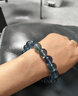 奧洛黛婭收藏級天然冰種海藍寶手鏈水晶手串海水海藍寶石送女友送老婆禮物 【珠寶級】10mm魔鬼藍海藍寶 曬單實(shí)拍圖