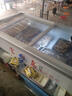 富雪島（FUXUEDAO） 海鮮柜 商用玻璃門(mén)冷凍燒烤柜串串麻辣燙冷藏展示柜西瓜水果保鮮柜擺攤肉類(lèi)蔬菜點(diǎn)菜柜全銅管冰箱 1.4米【平面】全銅管-不銹鋼內膽 曬單實(shí)拍圖
