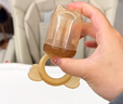 世喜咬咬樂嬰兒吃水果6個月以上食品級果蔬牙膠咬袋推進(jìn)式輔食器 8月+ 曬單實(shí)拍圖