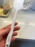 法焙客刮刀 一體式全包硅膠刮刀 蛋糕奶油抹刀 耐高溫刮刀（小號白） 曬單實拍圖