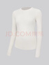 lululemon丨Hold Tight 女士緊身剪裁長(zhǎng)袖 T 恤 LW3FTFS 骨白 S /6 曬單實(shí)拍圖