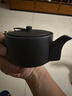 南山先生 黑陶茶壺陶瓷功夫泡茶壺大容量過濾單壺簡約家用客廳沖泡壺 龍把壺 曬單實拍圖