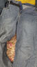 森馬（Semir）牛仔褲男復(fù)古做舊水洗涼感錐形褲子2025夏季長褲百搭109325124101 曬單實拍圖