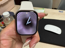 Apple/蘋果 Watch Series 10 智能手表GPS款46毫米玫瑰金色鋁金屬表殼淡桃粉色運(yùn)動型表帶S/M MX293CH/B 曬單實(shí)拍圖