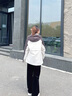 波司登2025新款沖鋒衣鵝絨服女短款三合一防風(fēng)防水保暖外套B250331302 米白/深棕褐|8011/7048|801L XS 155/80A 體重約100斤以內(nèi) 曬單實(shí)拍圖