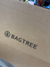 BAGTREE包包樹(shù)腋下包女輕奢新款植鞣牛皮女士包輕奢單肩腋下包包七夕禮物 檀黑色-手抓紋【bag tree女包】 高級(jí)小眾生日禮物女 曬單實(shí)拍圖