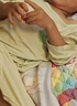 愛貝迪拉（AIBEDILA）莫代爾兒童睡衣家居服男女童夏季薄款寶寶睡衣嬰幼兒小童連體睡衣 莫代爾家居服-套頭連體-綠森恐龍 110 曬單實(shí)拍圖