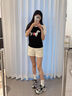 CHERY KALLY【太空歌劇】厚底老爹鞋2025年新款網(wǎng)面透氣女鞋百搭休閑運(yùn)動(dòng)鞋子 月光石黑 37 (235mm) 曬單實(shí)拍圖