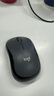 羅技（Logitech）M220 輕音鼠標(biāo) 無線鼠標(biāo) 辦公鼠標(biāo) 對(duì)稱鼠標(biāo) 帶無線微型接收器 灰黑色 曬單實(shí)拍圖
