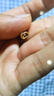 中國黃金（CHINA GOLD）5201314黃金手鏈女足金情侶手鏈生日禮物送女友老婆紀念日實(shí)用禮 520足金手鏈【同城配送】 曬單實(shí)拍圖