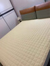 潔麗雅大豆夾棉床笠單件床罩新款席夢思床墊保護罩防塵罩防滑床單套床裙 淺灰【A類標(biāo)準(zhǔn) 可裸睡】 150cm*200cm 單床笠 曬單實拍圖