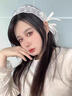 鉑吶苓蕾絲發(fā)帶女森系超仙寬邊飄帶發(fā)箍女綁發(fā)編發(fā)頭飾絲帶頭帶女發(fā)飾 白色蕾絲飄帶發(fā)箍 曬單實(shí)拍圖