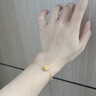 七可黃金手鏈女生999足金手鐲環(huán)四葉草七夕情人節(jié)禮物生日送女友老婆 曬單實(shí)拍圖