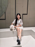 CAMILA KSENIA爆款老爹鞋女2025新款顯高夏季防滑耐磨厚底運動復古休閑鞋 灰色 38 曬單實拍圖