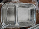 物芯質造316L不銹鋼飯盒微波爐加熱上班族帶飯密封分格2025新款餐盒便當盒 雙格1.5L*2 曬單實拍圖