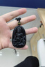 郎凱丹頓虛空藏菩薩吊墜黑曜石本命佛吊墜項鏈大日如來文殊普賢菩薩黑曜石 【珍藏款】屬蛇/普賢菩薩 中號約50*33MM 曬單實拍圖