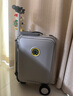 Airwheel愛爾威電動行李箱可騎行拉桿箱可坐可代步鋁框箱包20英寸登機箱 曬單實拍圖