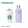 星巴克（Starbucks）雙飲口不銹鋼杯340ml(配杯套)水杯咖啡杯保溫保冷杯生日禮物 曬單實拍圖