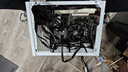 碩一鳳凰U300 320臺式機電腦matx迷你機箱itx白色非側透mini小尺寸手提主機箱殼家用商務(wù)辦公桌面搭配 鳳凰U300 白色提手版 曬單實(shí)拍圖