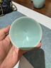道一汝瓷斗笠杯品茗杯容量約60毫升原礦瑪瑙入釉開(kāi)片可養主人杯盞 曬單實(shí)拍圖