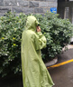 正雨雨衣電動車專用雨披騎行全身防飄防暴雨男女款單人一體 柚綠色【加高彈力領(lǐng)口防滲水】 XL 1件 【170-180cm】 曬單實拍圖