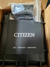 西鐵城（CITIZEN）光動(dòng)能藍(lán)寶石鏡面多局電波藍(lán)天使空中之鷹系列多功能防水夜光手表 藍(lán)天使二代JY8078-52L 曬單實(shí)拍圖