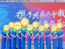 高端走秀旗袍2025新款大氣上檔次形體禮儀導師修身顯瘦舞臺演出服 藍色 2XL 曬單實拍圖