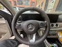 CKULH德國奔馳方向盤(pán)套E300L GLC260 GLB220 C260L A200專(zhuān)用把套C/ 圓型-帶車(chē)標咖啡棕 曬單實(shí)拍圖