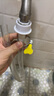 亦贊水龍頭延長管軟管加長水管透明硅膠管萬能接頭水管子家用自來水管 0.5米食品級透明PVC軟管 【1秒快接】4分螺紋 曬單實(shí)拍圖