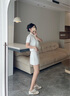 CAMILA KSENIA阿甘鞋女士2025新款夏季百搭輕便薄款透氣小白鞋休閑運動鞋子品牌 卡其色 36 曬單實拍圖
