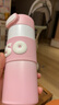 迪士尼（disney）小學生保溫杯兒童水杯不銹鋼大容量吸管杯男女便攜隨手杯帶掛件 曬單實拍圖