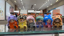 名創(chuàng)優(yōu)品（MINISO）wakuku哇庫庫毛毛潮趣派對搪膠毛絨盲盒手辦擺件玩具生日禮物端盒 曬單實拍圖