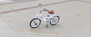 361度大兒童自行車(chē)女學(xué)生公主單車(chē)6-18歲雙剎舒適腳踏單車(chē)帶車(chē)簍后座架 輻條輪 【奶油白】98%已安裝 18寸【身高115-145cm】約5-11歲 曬單實(shí)拍圖