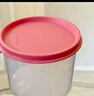 特百惠（Tupperware）保鮮盒600ml圓罐 冰箱冷藏水果儲藏盒 密封干貨零食密封罐 600ml圓罐-向日黃 單件裝 曬單實(shí)拍圖